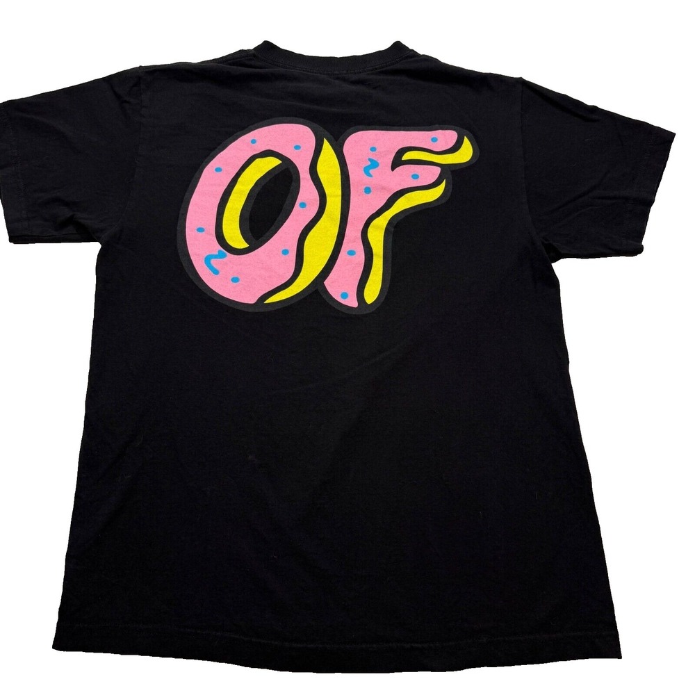 Odd Future T-Shirt Men M Black OF Classic Logo Tyler Creator Loiter Squad Skate